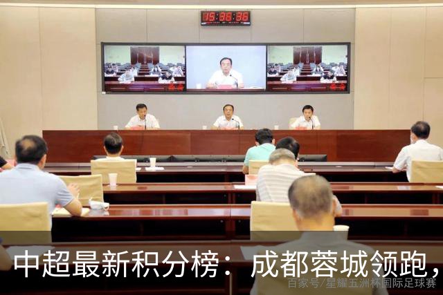 中超最新积分榜：成都蓉城领跑，泰山队战胜上海海港位列第6